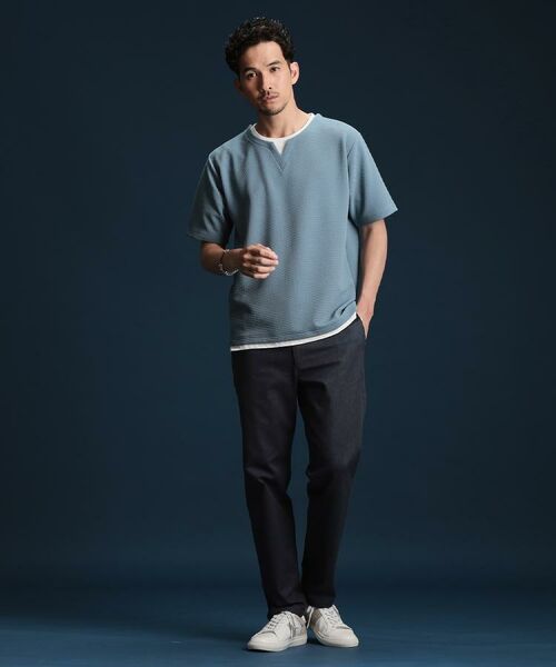 THE SHOP TK / ザ ショップ ティーケー パンツ | 7DAYSパンツCOOL【接触冷感/ストレッチ/洗濯機OK】 | 詳細15