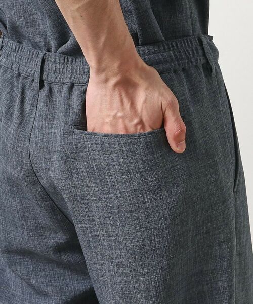 THE SHOP TK / ザ ショップ ティーケー パンツ | リネンライクイージーパンツ【セットアップ可】 | 詳細23