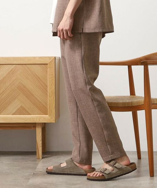 THE SHOP TK / ザ ショップ ティーケー パンツ | リネンライクイージーパンツ【セットアップ可】 | 詳細5