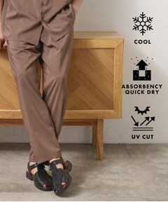 THE SHOP TK / ザ ショップ ティーケー パンツ | クールファイバーイージーパンツ　接触冷感／吸水速乾／UVケア／軽量／セットアップ可