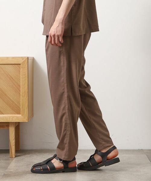 THE SHOP TK / ザ ショップ ティーケー パンツ | クールファイバーイージーパンツ　接触冷感／吸水速乾／UVケア／軽量／セットアップ可 | 詳細3