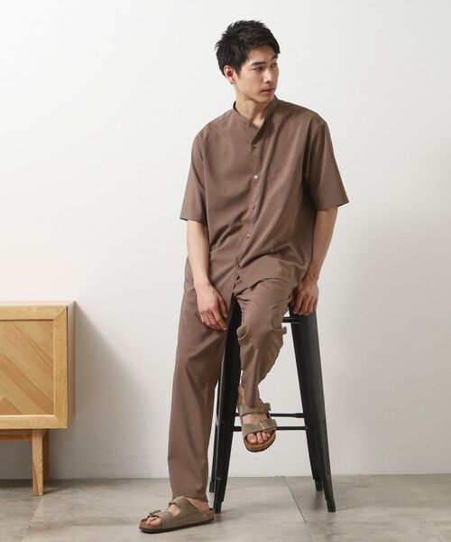 THE SHOP TK / ザ ショップ ティーケー パンツ | クールファイバーイージーパンツ　接触冷感／吸水速乾／UVケア／軽量／セットアップ可 | 詳細5