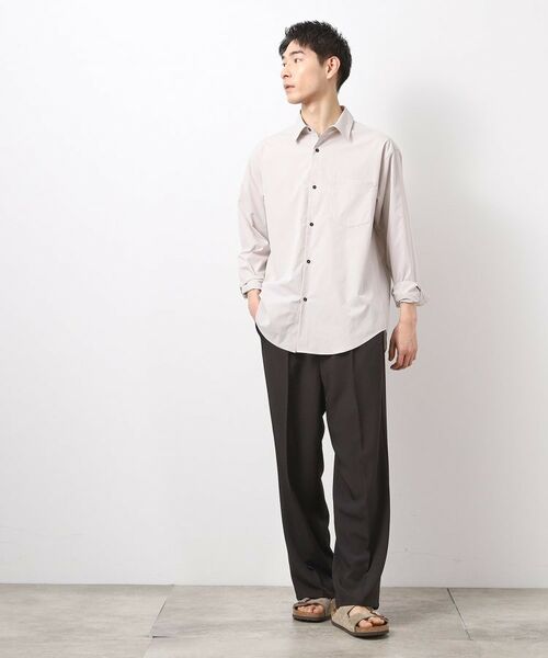 THE SHOP TK / ザ ショップ ティーケー シャツ・ブラウス | CAVEブロードシャツ【吸水速乾/イージーケア/アンチピリング/洗濯機OK】 | 詳細3