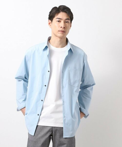 THE SHOP TK / ザ ショップ ティーケー シャツ・ブラウス | CAVEブロードシャツ【吸水速乾/イージーケア/アンチピリング/洗濯機OK】 | 詳細5