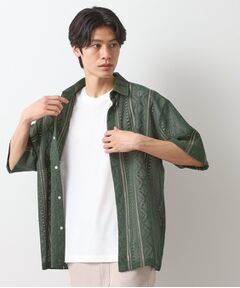 THE SHOP TK / ザ ショップ ティーケー シャツ・ブラウス | クラフトレースアンサンブルシャツ【半袖Tシャツセットアイテム/オーバーサイズ/洗濯機OK】