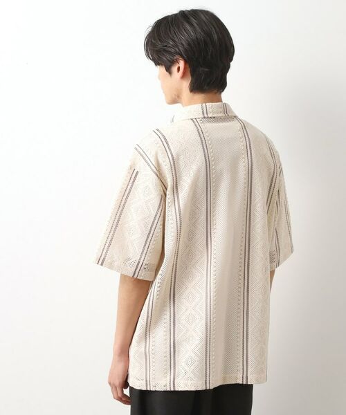 THE SHOP TK / ザ ショップ ティーケー シャツ・ブラウス | クラフトレースアンサンブルシャツ【半袖Tシャツセットアイテム/オーバーサイズ/洗濯機OK】 | 詳細2