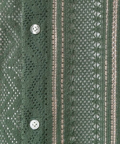 THE SHOP TK / ザ ショップ ティーケー シャツ・ブラウス | クラフトレースアンサンブルシャツ【半袖Tシャツセットアイテム/オーバーサイズ/洗濯機OK】 | 詳細9