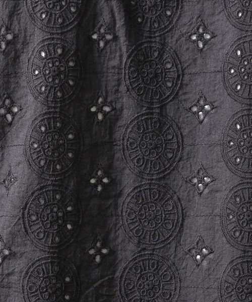 THE SHOP TK / ザ ショップ ティーケー シャツ・ブラウス | インド刺繍半袖シャツ　【親子リンク/洗濯機OK】 | 詳細12