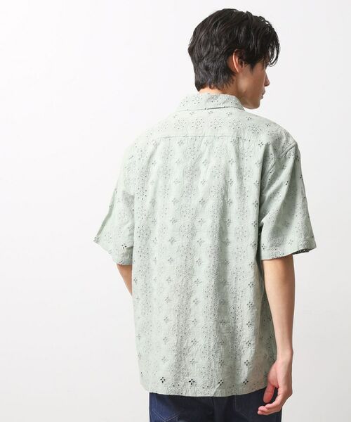 セール】 インド刺繍半袖シャツ 【親子リンク/洗濯機OK