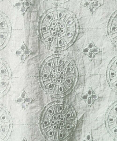 THE SHOP TK / ザ ショップ ティーケー シャツ・ブラウス | インド刺繍半袖シャツ　【親子リンク/洗濯機OK】 | 詳細16