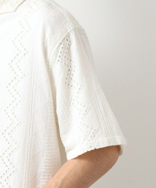 THE SHOP TK / ザ ショップ ティーケー シャツ・ブラウス | インド刺繍半袖シャツ　【親子リンク/洗濯機OK】 | 詳細21