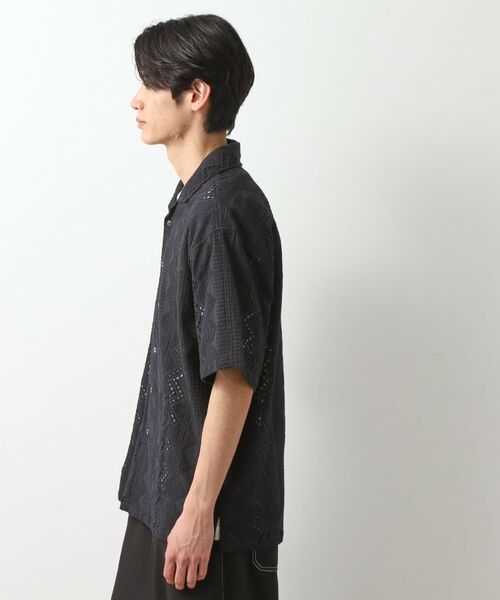 THE SHOP TK / ザ ショップ ティーケー シャツ・ブラウス | インド刺繍半袖シャツ　【親子リンク/洗濯機OK】 | 詳細5