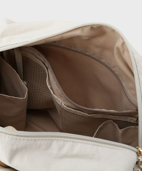 THE SHOP TK / ザ ショップ ティーケー ハンドバッグ | 【10ポケット/2WAY】ワッシャーナイロンバッグ | 詳細10