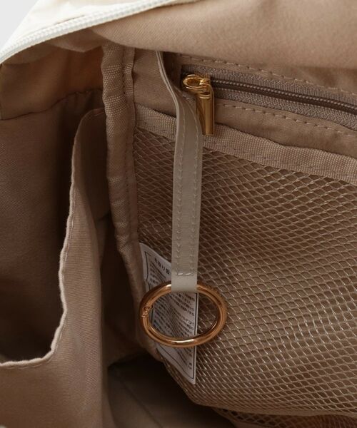 THE SHOP TK / ザ ショップ ティーケー ハンドバッグ | 【10ポケット/2WAY】ワッシャーナイロンバッグ | 詳細12