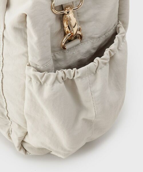 THE SHOP TK / ザ ショップ ティーケー ハンドバッグ | 【10ポケット/2WAY】ワッシャーナイロンバッグ | 詳細14