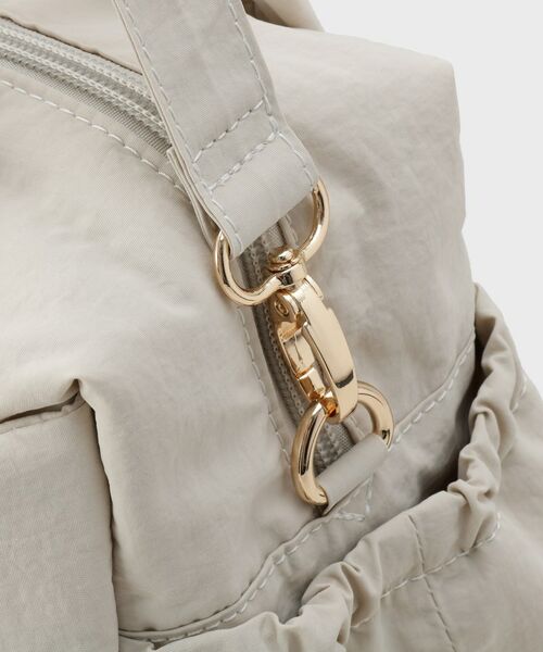 THE SHOP TK / ザ ショップ ティーケー ハンドバッグ | 【10ポケット/2WAY】ワッシャーナイロンバッグ | 詳細16