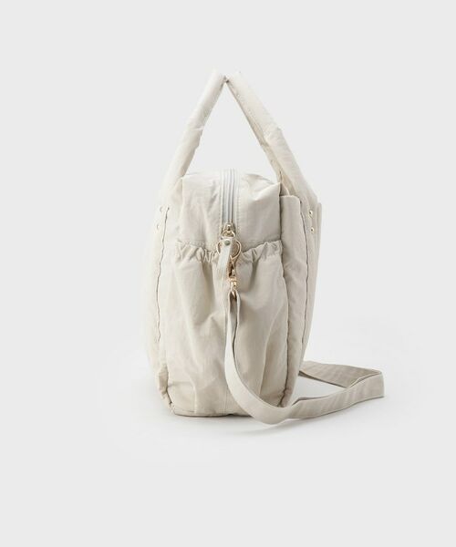 THE SHOP TK / ザ ショップ ティーケー ハンドバッグ | 【10ポケット/2WAY】ワッシャーナイロンバッグ | 詳細2