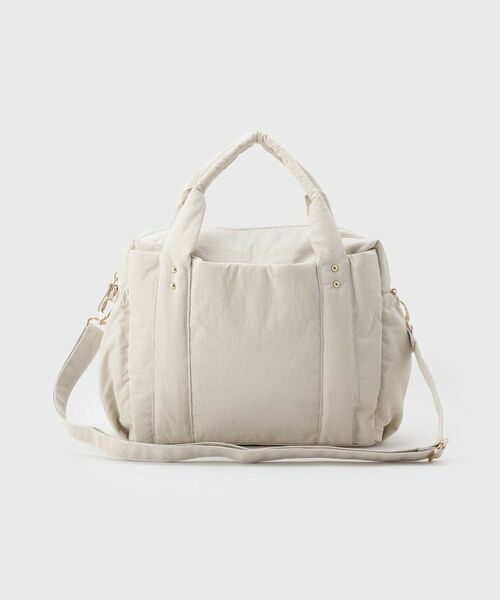 THE SHOP TK / ザ ショップ ティーケー ハンドバッグ | 【10ポケット/2WAY】ワッシャーナイロンバッグ | 詳細3