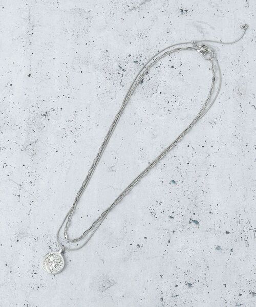 THE SHOP TK / ザ ショップ ティーケー ネックレス・ペンダント・チョーカー | コインチェーン2WAYショートネックレス | 詳細2