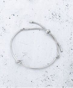 THE SHOP TK / ザ ショップ ティーケー ブレスレット・バングル | 細ノットスライドブレスレット