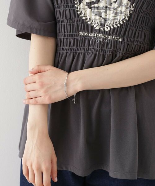 THE SHOP TK / ザ ショップ ティーケー ブレスレット・バングル | 細ノットスライドブレスレット | 詳細4