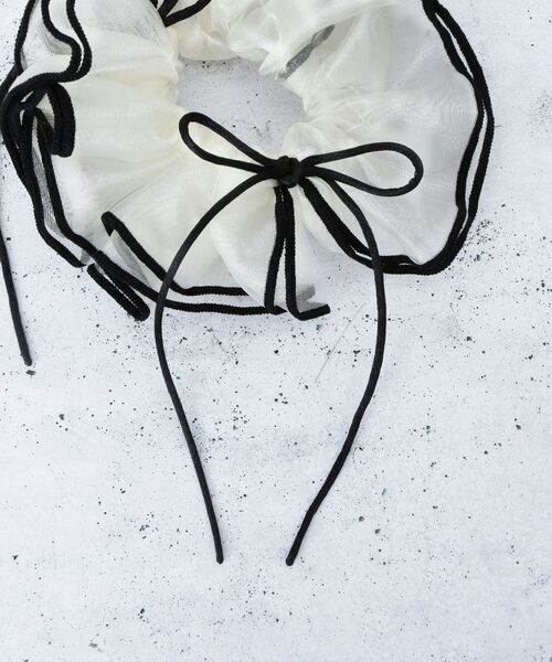 THE SHOP TK / ザ ショップ ティーケー ヘアアクセサリー | バイカラーシュシュ | 詳細4