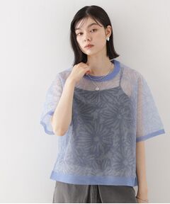 THE SHOP TK / ザ ショップ ティーケー ニット・セーター | カバーニットシアープルオーバー【洗える】