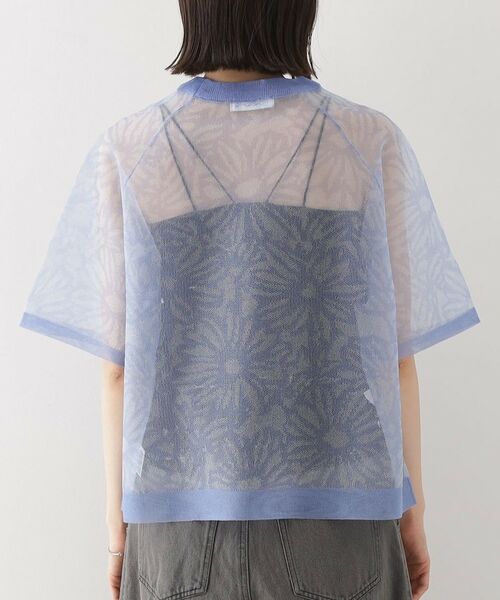 THE SHOP TK / ザ ショップ ティーケー ニット・セーター | カバーニットシアープルオーバー【洗える】 | 詳細15