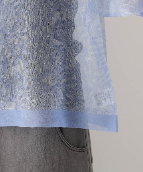 THE SHOP TK / ザ ショップ ティーケー ニット・セーター | カバーニットシアープルオーバー【洗える】 | 詳細18