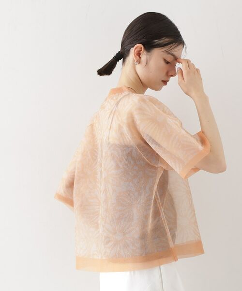 THE SHOP TK / ザ ショップ ティーケー ニット・セーター | カバーニットシアープルオーバー【洗える】 | 詳細5