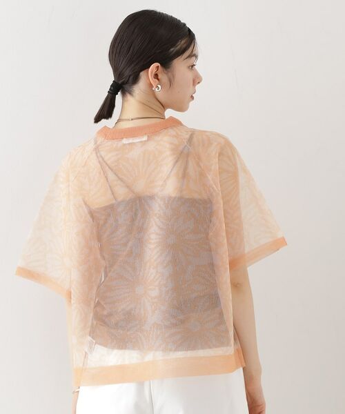 THE SHOP TK / ザ ショップ ティーケー ニット・セーター | カバーニットシアープルオーバー【洗える】 | 詳細6