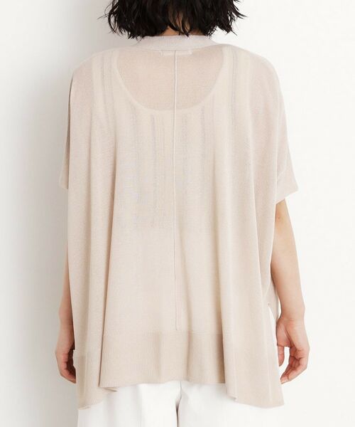 THE SHOP TK / ザ ショップ ティーケー ニット・セーター | ポンチョカーディガン【洗える/体型カバー】 | 詳細14
