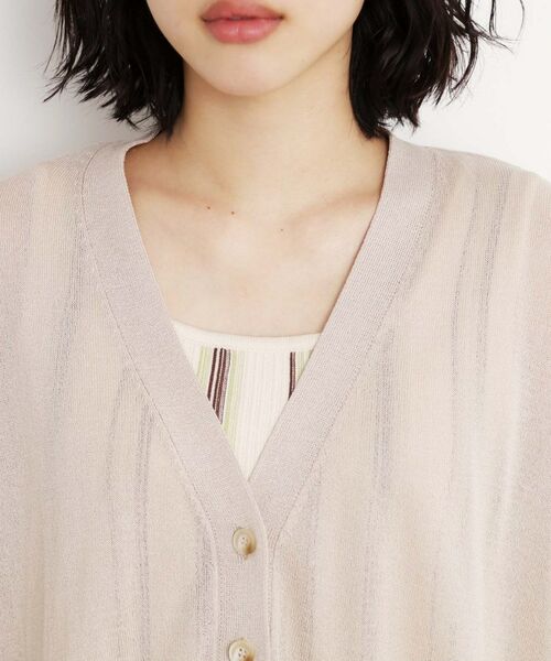 THE SHOP TK / ザ ショップ ティーケー ニット・セーター | ポンチョカーディガン【洗える/体型カバー】 | 詳細15