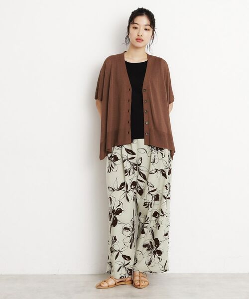 THE SHOP TK / ザ ショップ ティーケー ニット・セーター | ポンチョカーディガン【洗える/体型カバー】 | 詳細5