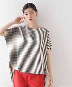 THE SHOP TK / ザ ショップ ティーケー カットソー | ポンチボリュームプルオーバー【体型カバー/洗える/シワになりにくい】