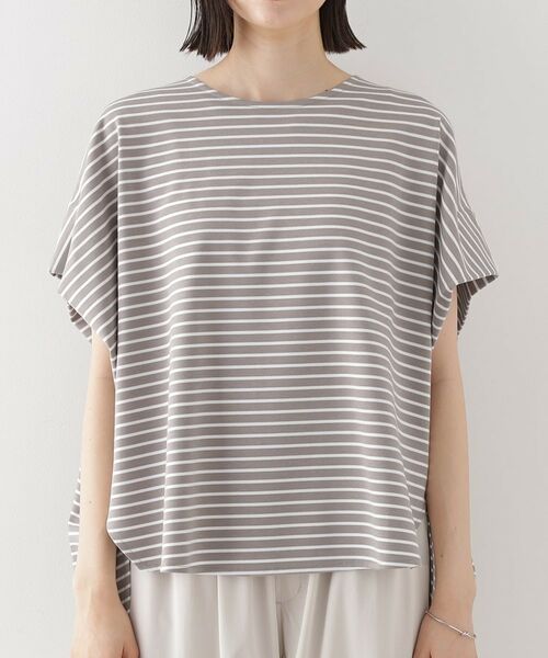 THE SHOP TK / ザ ショップ ティーケー カットソー | ポンチボリュームプルオーバー【体型カバー/洗える/シワになりにくい】 | 詳細13