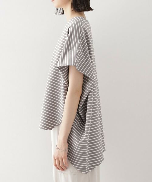 THE SHOP TK / ザ ショップ ティーケー カットソー | ポンチボリュームプルオーバー【体型カバー/洗える/シワになりにくい】 | 詳細14