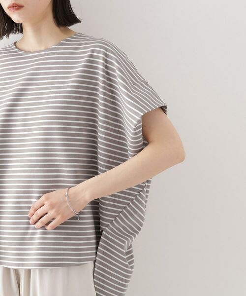 THE SHOP TK / ザ ショップ ティーケー カットソー | ポンチボリュームプルオーバー【体型カバー/洗える/シワになりにくい】 | 詳細17