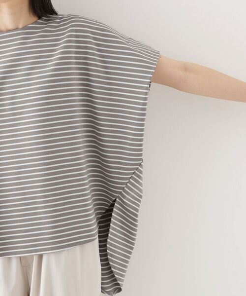 THE SHOP TK / ザ ショップ ティーケー カットソー | ポンチボリュームプルオーバー【体型カバー/洗える/シワになりにくい】 | 詳細18