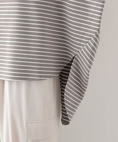 THE SHOP TK / ザ ショップ ティーケー カットソー | ポンチボリュームプルオーバー【体型カバー/洗える/シワになりにくい】 | 詳細19