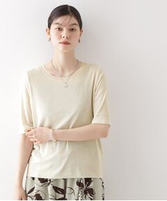 THE SHOP TK / ザ ショップ ティーケー カットソー | シアーチュールプルオーバー【洗濯機OK】