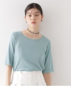 THE SHOP TK / ザ ショップ ティーケー カットソー | シアーチュールプルオーバー【洗濯機OK】