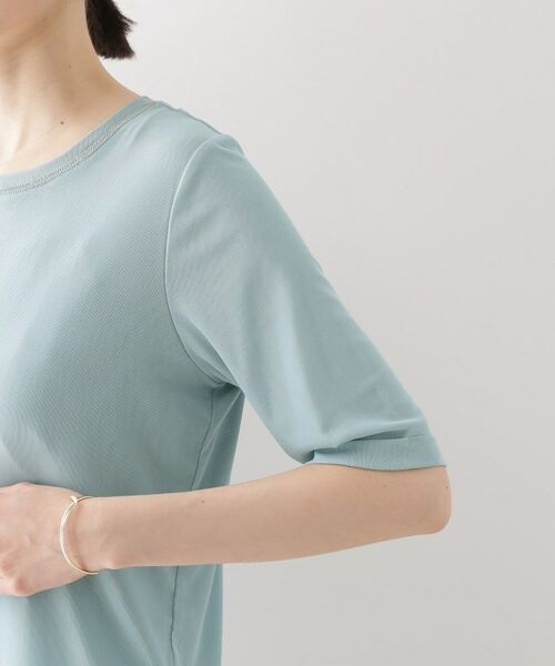 THE SHOP TK / ザ ショップ ティーケー カットソー | シアーチュールプルオーバー【洗濯機OK】 | 詳細17