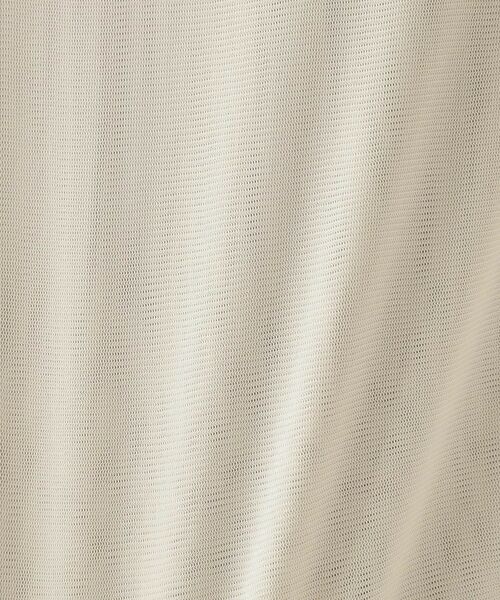 THE SHOP TK / ザ ショップ ティーケー カットソー | シアーチュールプルオーバー【洗濯機OK】 | 詳細4