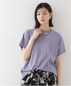 THE SHOP TK / ザ ショップ ティーケー カットソー | フレンチ袖プルオーバー【毛玉になりにくい/接触冷感/UV/洗濯機OK】