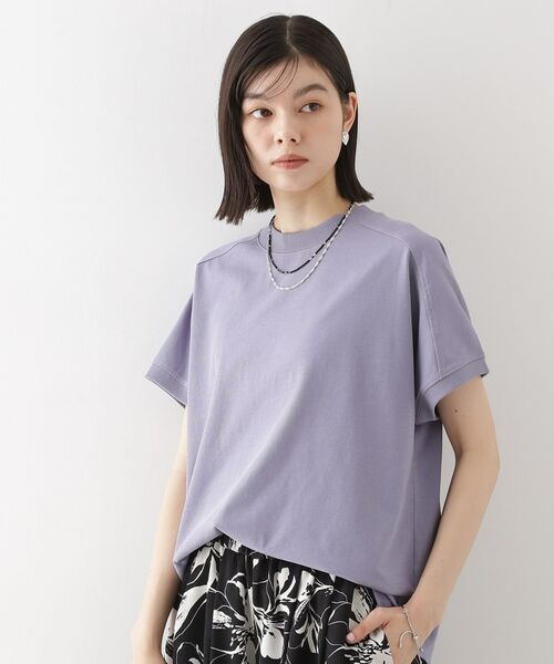 THE SHOP TK / ザ ショップ ティーケー カットソー | フレンチ袖プルオーバー【毛玉になりにくい/接触冷感/UV/洗濯機OK】 | 詳細12