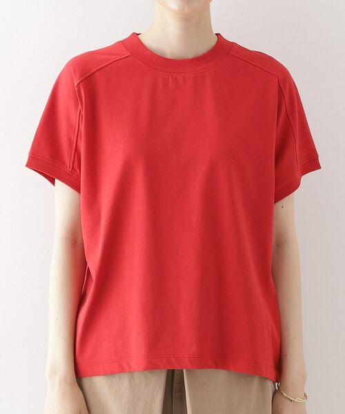 THE SHOP TK / ザ ショップ ティーケー カットソー | フレンチ袖プルオーバー【毛玉になりにくい/接触冷感/UV/洗濯機OK】 | 詳細16