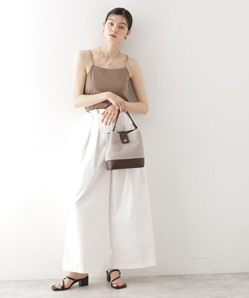 THE SHOP TK / ザ ショップ ティーケー キャミソール・チューブトップ | カップ付きキャミ【洗える】 | 詳細11