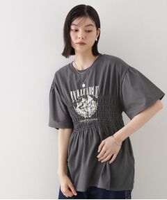 THE SHOP TK / ザ ショップ ティーケー カットソー | ロゴシャーリングプルオーバー【親子リンク/洗濯機OK】