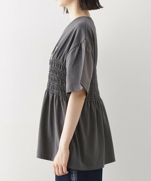 THE SHOP TK / ザ ショップ ティーケー カットソー | ロゴシャーリングプルオーバー【親子リンク/洗濯機OK】 | 詳細10